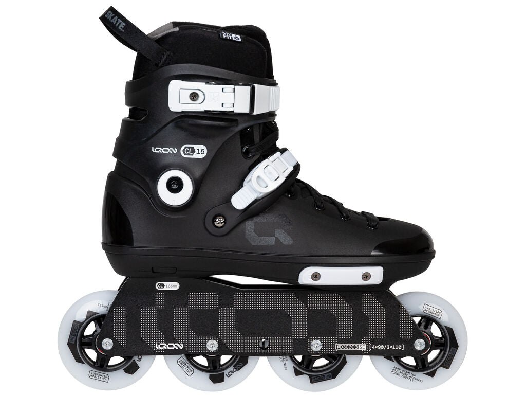 Iqon CL 15 Black Skates - Inlinex