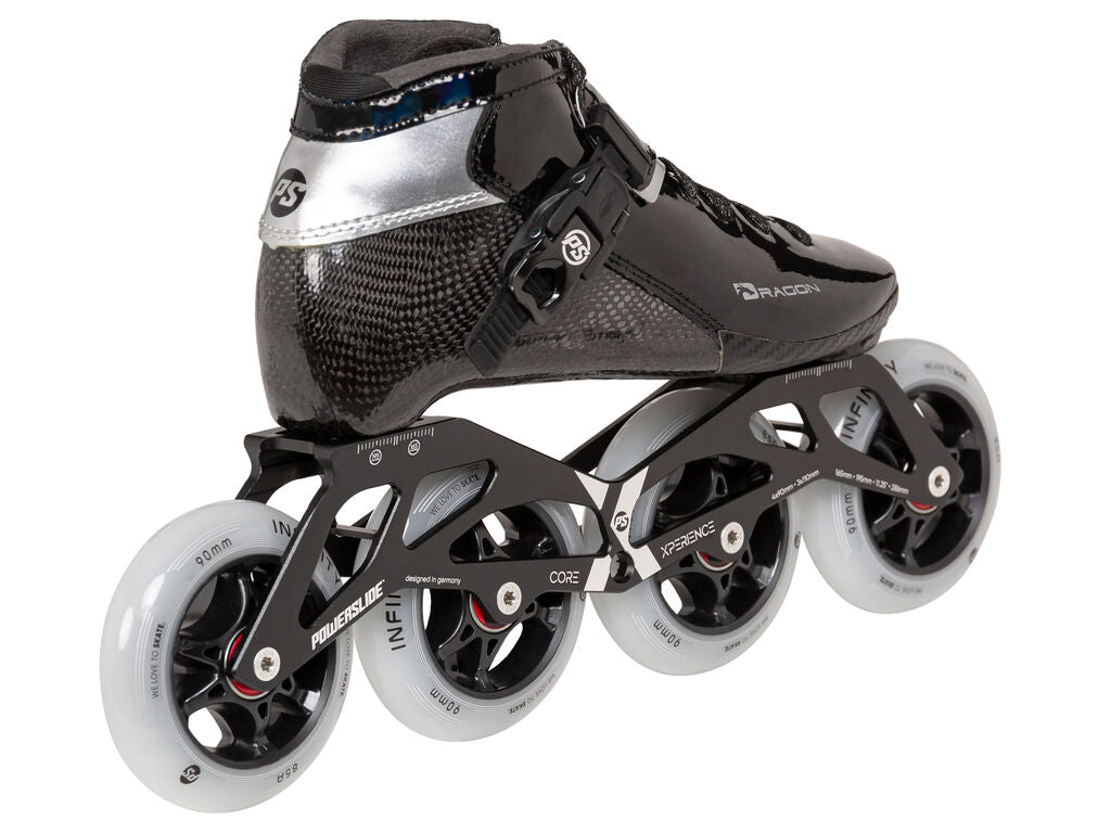 Powerslide Dragon Black 90 Racing Skates - Inlinex