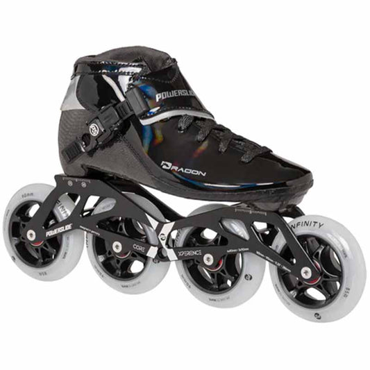 Powerslide Dragon Black 90 Racing Skates - Inlinex