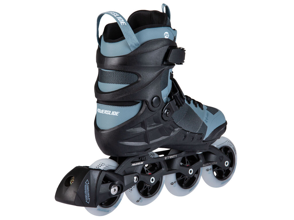 Powerslide Phuzion Argon Grey 90 Skates - Inlinex