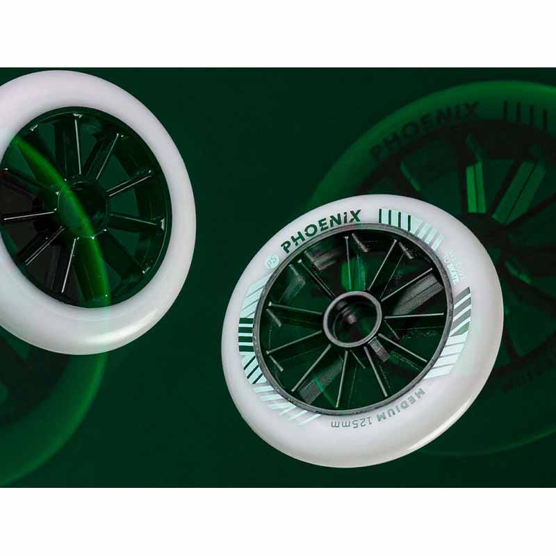 Powerslide Phoenix 125mm DD Medium Wheels - Inlinex