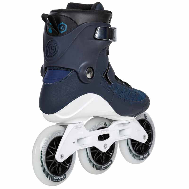 🔥Powerslide Swell Navy Blue 110 Trinity Skates - Inlinex