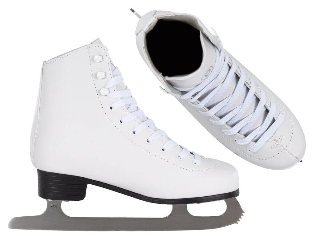 PlayLife Classic White Ice Skates - Inlinex