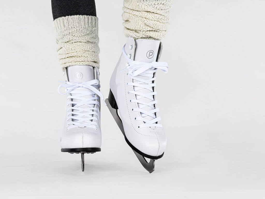 PlayLife Classic White Ice Skates - Inlinex
