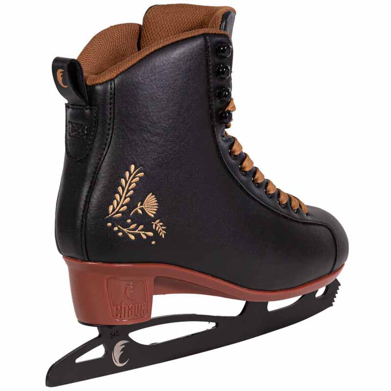 Chaya Merlot Black Ice Skates - Inlinex