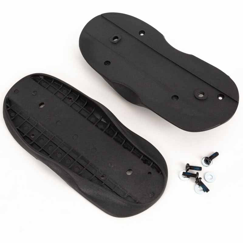 Iqon Flat Black Soulplates - Inlinex