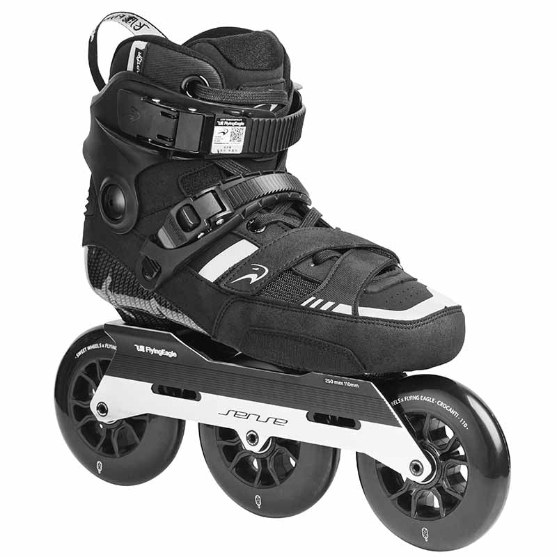 Flying Eagle Raptor T110 Black Skates - Inlinex