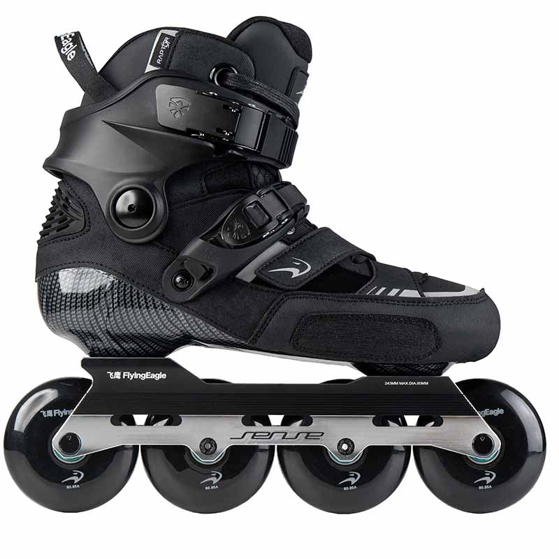 Flying Eagle S7680 Raptor Black Skates - Inlinex