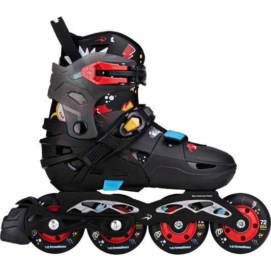 Flying Eagle S6S Pro Sonos Black Kids Skates - Inlinex