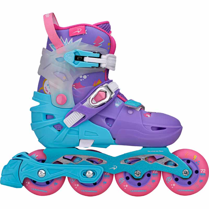 Flying Eagle S6S Pro Sonos Purple Kids Skates - Inlinex