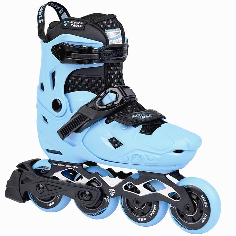 Flying Eagle S7 Nimbus Blue Kids Skates - Inlinex