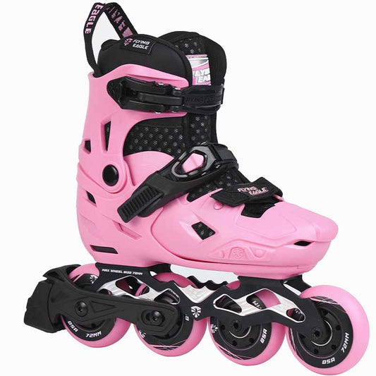 Flying Eagle S7 Nimbus Pink Kids Skates - Inlinex