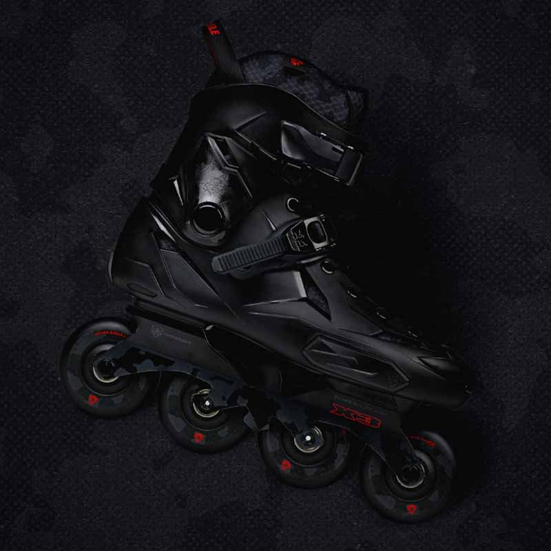 Flying Eagle X3 Shrike Black Skates - Inlinex