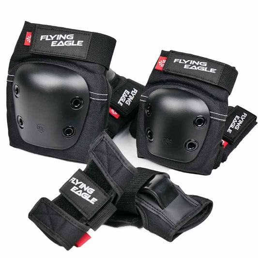 Flying Eagle Valiant Jr Black Gear Protective Set - Inlinex
