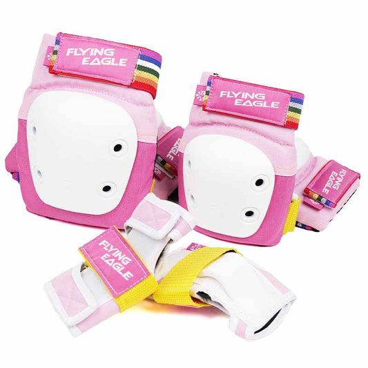 Flying Eagle Valiant Jr Pink Gear Protective Set - Inlinex
