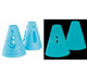 Paquete de 10 conos Powerslide Glow