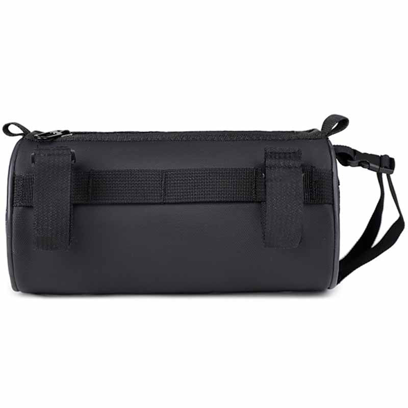 Black Handle Bar Barrel Bag - Inlinex