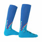 Kids Blue Teeth High Skating Socks - Inlinex