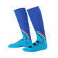 Kids Blue Teeth High Skating Socks - Inlinex