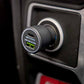 Quad Lock Dual USB 12V Car Charger - Inlinex