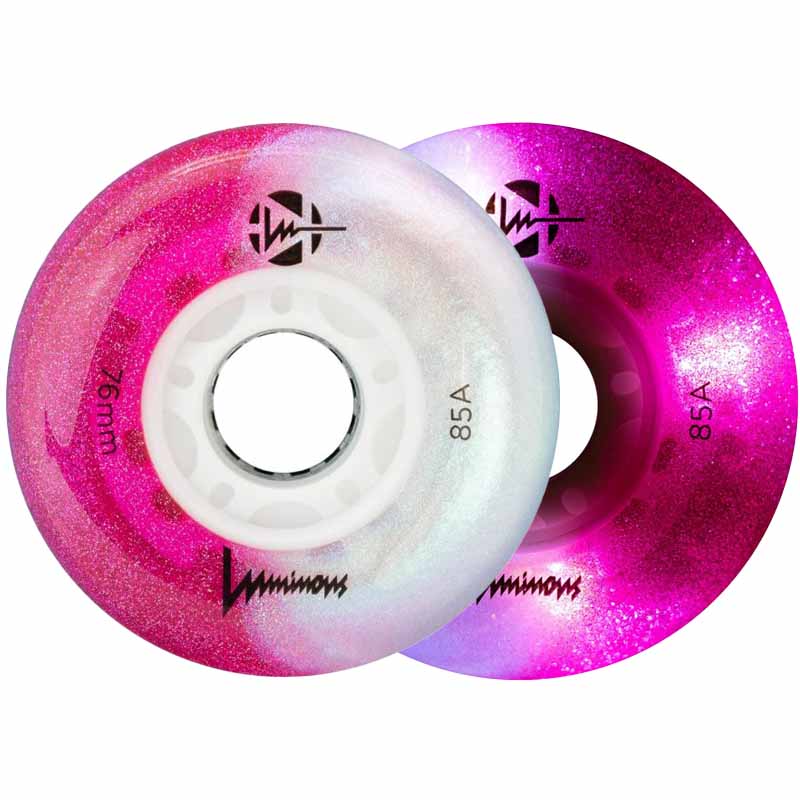 Luminous LED 76mm Wheels - Inlinex