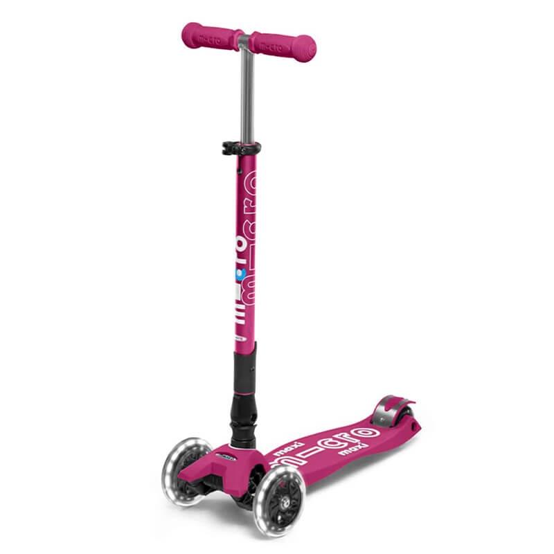 Micro Maxi Folding Deluxe LED Kids Scooter - Inlinex