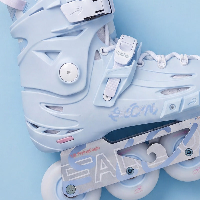 Flying Eagle F5 Falcon Ice Blue Skates - cuff and buckle detail