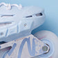 Flying Eagle F5 Falcon Ice Blue Skates - frame and wheel detail