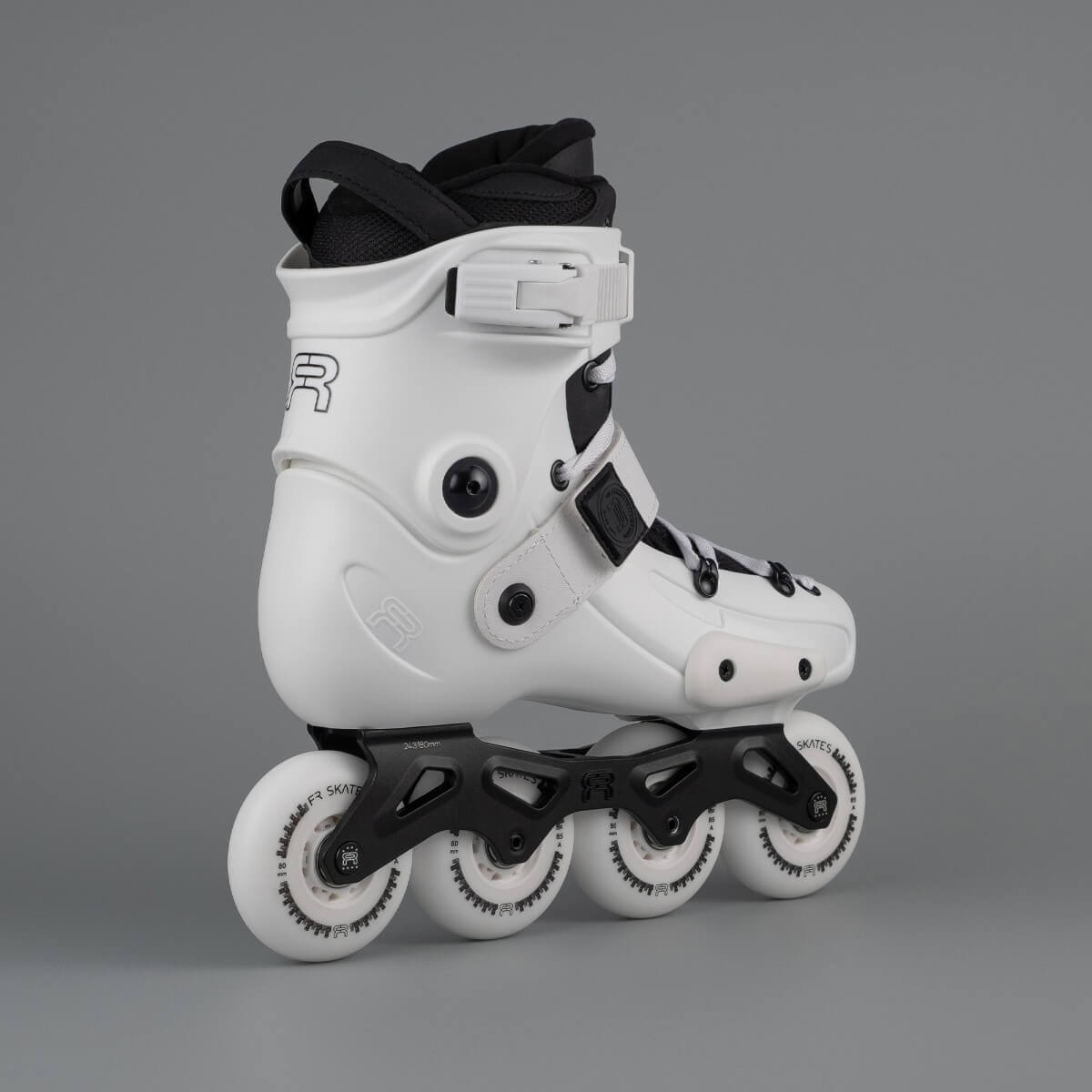 FRX 80 White Skates - Inlinex