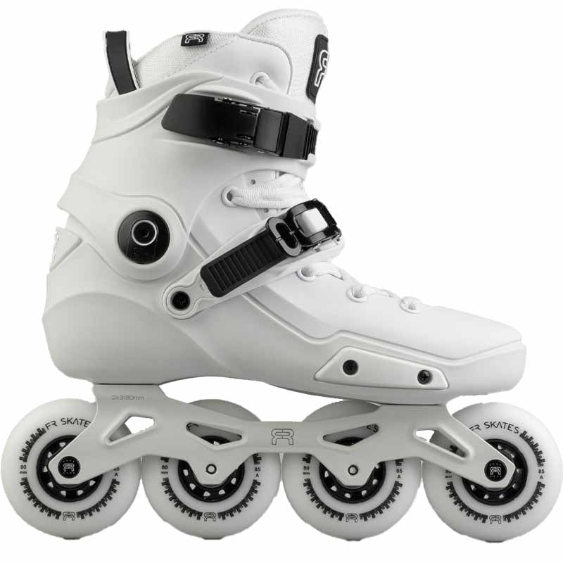 FR Neo 2 80 White Skates - Inlinex