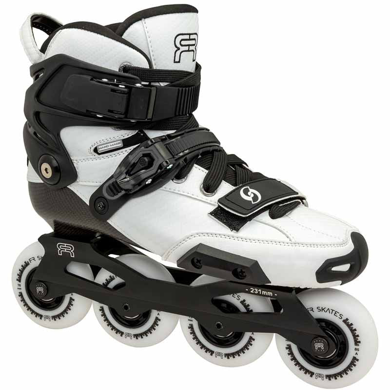 FR Spin White Skates - Inlinex