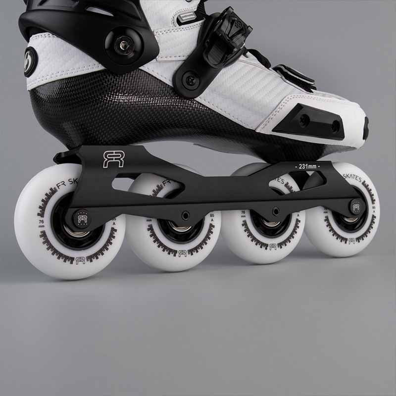 FR Spin White Skates - Inlinex