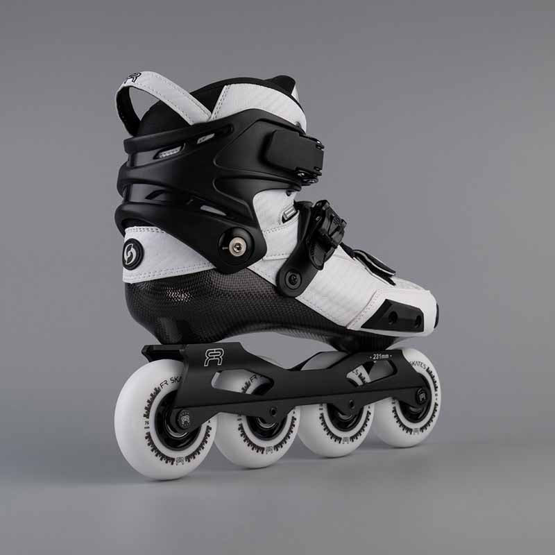FR Spin White Skates - Inlinex