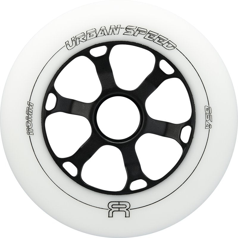 FR Urban Speed 110mm/85A Wheels (Pack of 6) - White