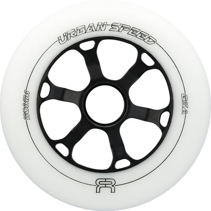 FR Urban Speed 110mm/85A Wheels (Pack of 6) - White
