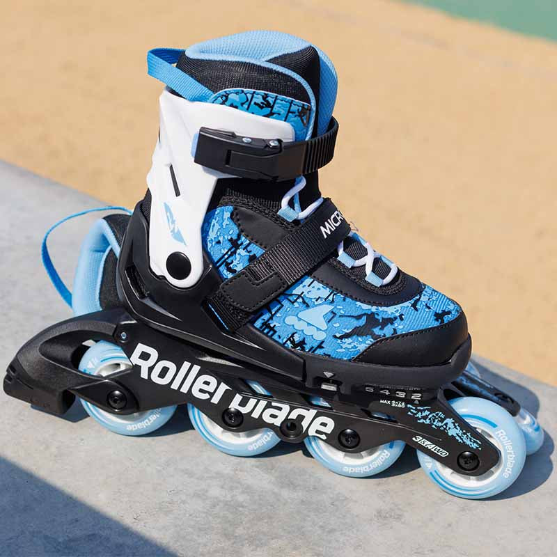 Rollerblade Microblade SL Sky Blue Kids Skates - Inlinex