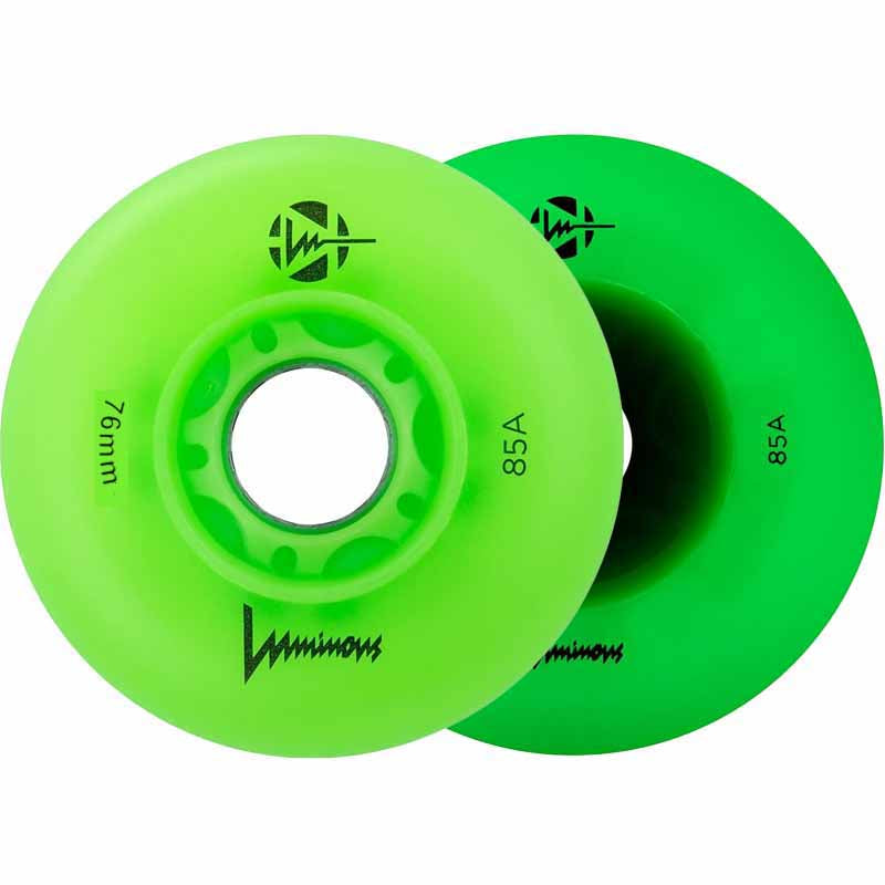 Luminous LED 76mm Wheels - Inlinex