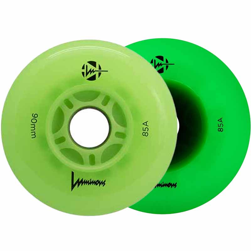 Luminous LED 90mm Wheels - Inlinex