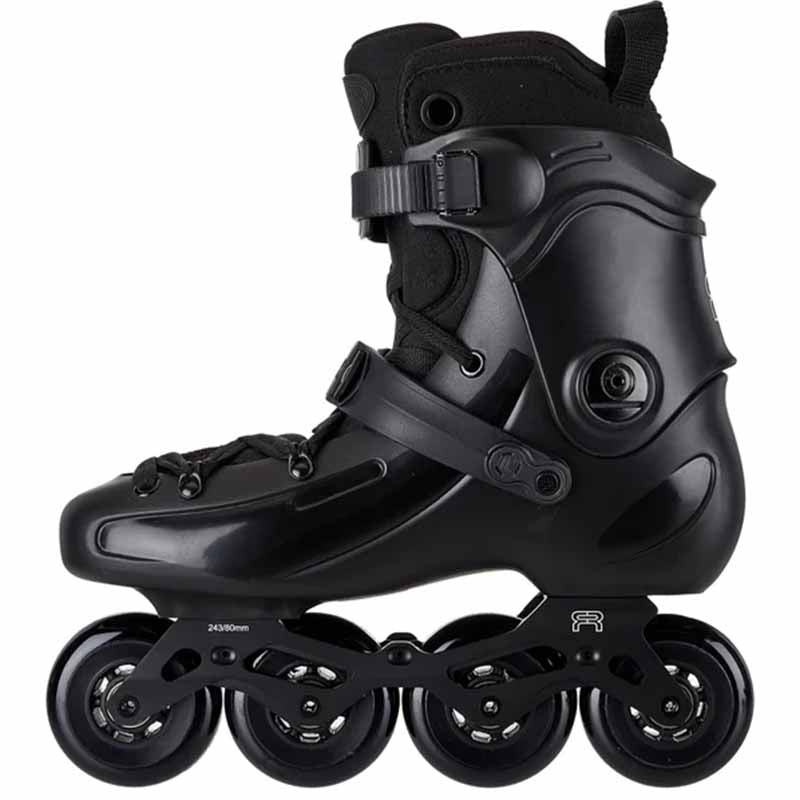 FR1 80 Intuition V3 Black Skate - Inlinex