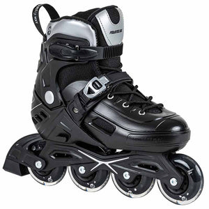 Powerslide Khaan Junior NXT Black Kids Skates - Inlinex