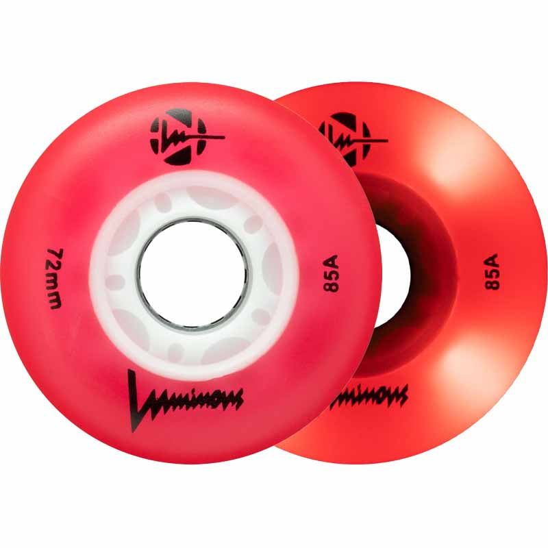 Luminous LED 72mm Wheels - Inlinex