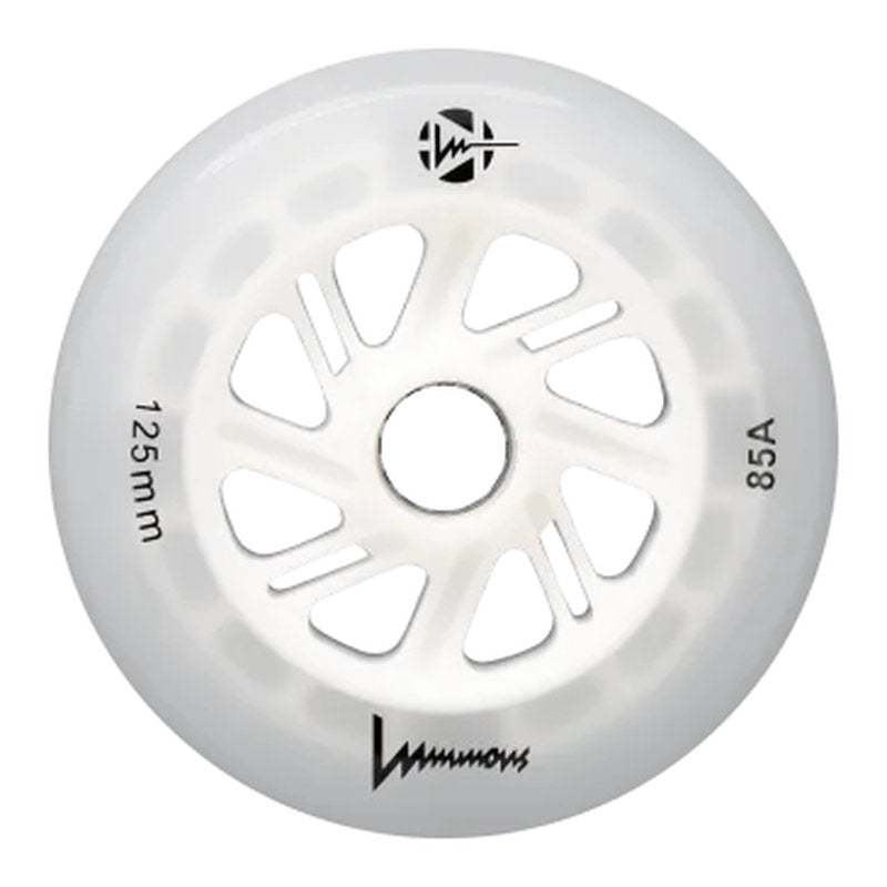 Ruedas LED luminosas de 125 mm
