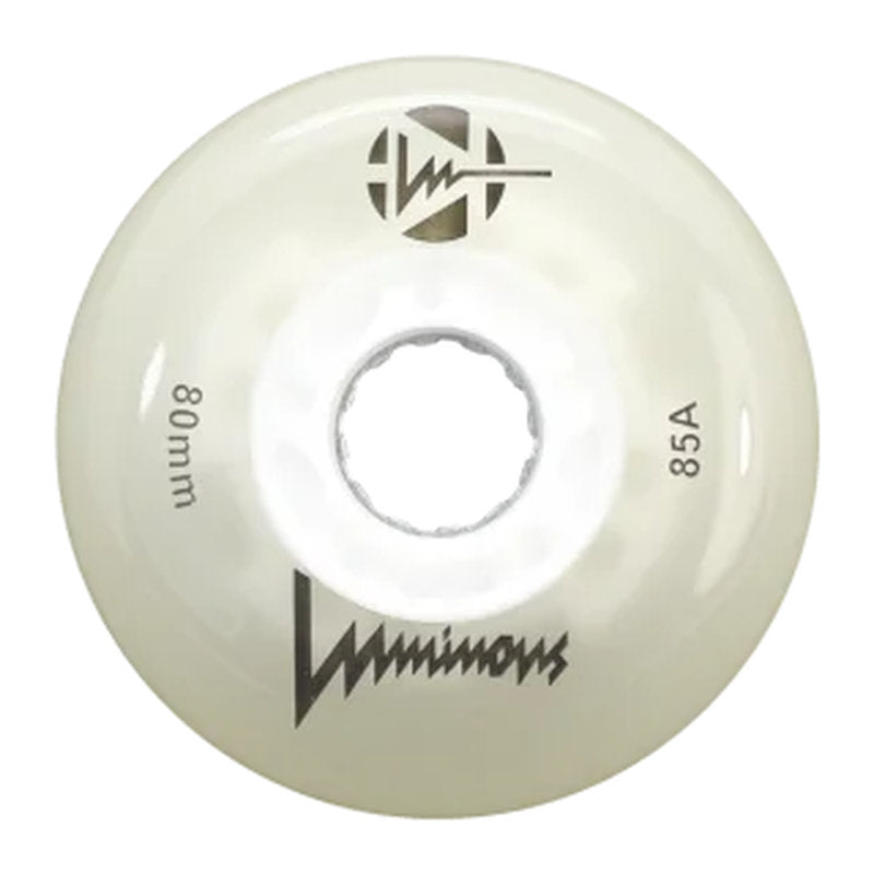 Ruedas luminosas LED de 80 mm