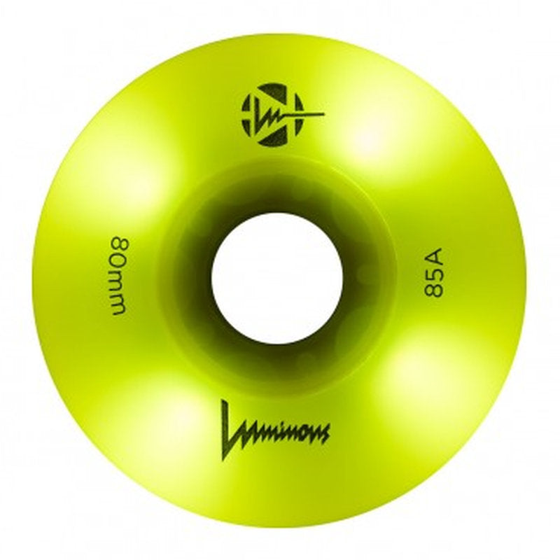 Ruedas luminosas LED de 80 mm