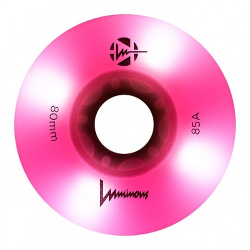 Ruedas luminosas LED de 80 mm