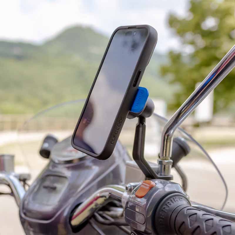 Quad Lock Motorcycle - Mirror Stem Mount - Inlinex