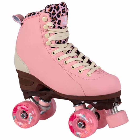 Chaya Miyu Pink Leopard Roller Skate - Inlinex