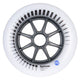 Powerslide Spinner White 125mm/88A Wheels (Pack of 3)