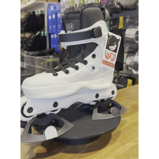 USD Aeon Team 60 White Aggressive Skate