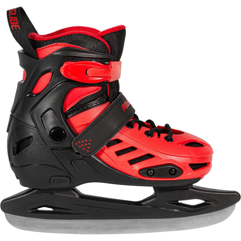 Powerslide Khaan Jr. adj. Red Kids Ice Skates